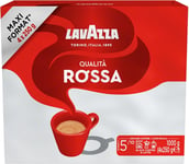 Qualità Rossa, Ground Coffee, 4 x 250g, Ideal for Moka Pots, with Aromatic Note