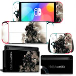 Kit De Autocollants Skin Decal Pour Switch Oled Console De Jeux Full Body, T1tn-Nsoled-1650