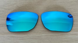 NEW POLARIZED ICE BLUE REPLACEMENT LENS FOR OAKLEY EJECTOR SUNGLASSES