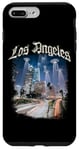 Coque pour iPhone 7 Plus/8 Plus Le vaisseau spatial UFO de Los Angeles DTLA Alien, fan de science-fiction LA 323