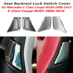 Mercedes W207 W204 auton etuistuimen selkänojan lukkokytkimen kannen kahva Benz C Class E Class Coupe 2079108506 Auto Accessory| |