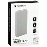 Goodmans 10,000mah PowerBank 2 Devices Ultra Fast Iphone Andriod