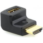 Kramer HDMI - HDMI (hona - hane) -vinkelkontakt, svart