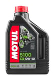 Voiteluöljy nelitahtimoottoreille Motul 5100, 10W40, 2 l.