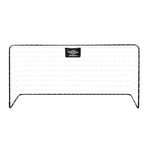 Umbro Cage de Foot - But de Foot Enfant 182 x 122 x 61 cm - Kit Entrainement Football pour Enfants et Adultes - Cage Foot Exterieur et Interieur - Montage Rapide - Noir/Jaune