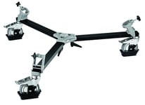 Manfrotto 114 Heavy-Duty Cine/Video Dolly for Tripods with Round Feet