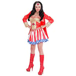 WIDMANN MILANO PARTY FASHION - Costume Super Hero Girl, robe, super héroïne, déguisements pour carnaval, carnaval