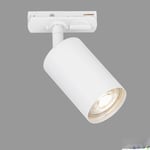 BRILONER - Système de rail Rail Spotlight, pivotant, orientable, combinable, accessoires, Tracklight, spot, GU10, spot de plafond, projecteur, plafonnier, plafonnier, 138x38x55 mm (LxlxD), blanc