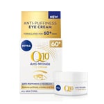 NIVEA Q10 60+ Anti-Wrinkle & Anti-Puffiness Eye Cream 20ml/All Skin Types/Sealed