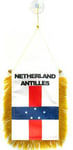 FANION ANTILLES NÉERLANDAISES 15x10cm - Mini drapeau HOLLANDAIS 10 x 15 cm spéci