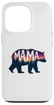 iPhone 13 Pro MAMA BEAR Women Scenic Christmas Pajama Family Mom Gift Case