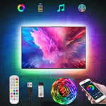 Led Strip Lights,2m Tv Led Backlight for 40-60 inch Tv Bluetooth App Control Sy