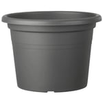 Deroma Pot De Fleurs Rond Day R Anthracite - Coloris Gris Anthracite - 50cm