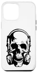 iPhone 12 Pro Max Skull with Headphones Case