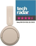 Sony WH-CH520 In Ear Wireless Headset - Beige