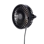 USB Small Fan Car Atmosphere Light Fan Desktop Portable L5N15126