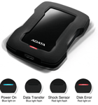 ADATA HD330 Durable External HDD 2TB USB31 Black