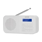 Denver DAB-42 DAB+/FM radio, valkoinen