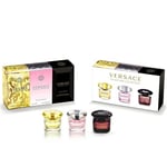 VERSACE Mini Trio Gift Set 3x5ml Yellow Diamond Bright Crystal Noir