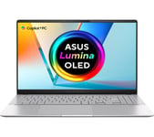 ASUS Vivobook S 15" Laptop, Copilot PC - Snapdragon X Plus, 512 GB SSD, Silver, Silver/Grey