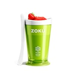 Zoku ZK113-GN Slush and Shake Maker, Green Slushy, Plastic,