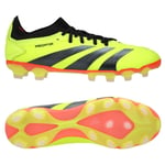 adidas Predator Pro MG Energy Citrus - Gul/Sort/Rød, størrelse 41⅓