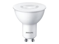 Philips - Led-Spotlight - Form: Par16 - Klar Finish - Gu10 - 3 W (Motsvarande 35 W) - Klass F - Vitt Ljus - 3000 K (Paket Om 3)