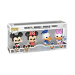 Funko Pop! Disney: Disney Classics 4PK - Daisy Duck - Figurine en Vinyle à Collectionner - Idée de Cadeau - Produits Officiels - Jouets pour Les Enfants et Adultes - Movies Fans