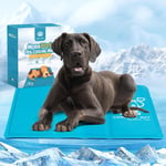 Dog Cooling Mat - Durable Pet Cool Bed Mat, Non-Toxic Gel Self Cooling Pad Scra