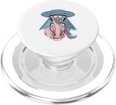 Licorne Ufo Enlèvement Conspiracy Theory Alien PopSockets PopGrip pour MagSafe