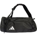 adidas Tiro Competition Medium Holdall Black Football Zip Pocket Travel Gym Bag