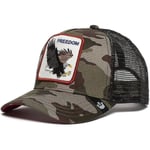 Utförsäljning Djur Baseball Cap Solskydd Mesh Broderad Trucker Hat Eagle Camouflage