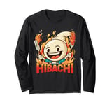 Hibachi Grill Teppanyaki Barbeque Japanese Cuisine Long Sleeve T-Shirt