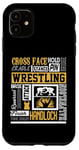 iPhone 11 Wrestling Half Nelson Wrestler Adjectives Cross Face Case