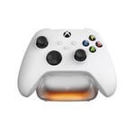 8BitDo Station de Charge pour manettes sans Fil Xbox, Station de Charge Xbox avec Charge magnétique sécurisée pour Manette Xbox Series X, S et Xbox One – sous Licence Officielle (Blanc)