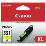 Canon Cli551y Xl Original 6446b001 (695 Pages) Yellow Ink Cartridge