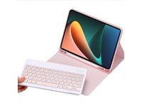 Strado Nettbrettetui Med Tastatur Til Xiaomi Pad 5/5 Pro - Cfxp5 (Rosa) Universal