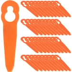 Lot de 100 lames de rechange en plastique,Compatible pour Coupe Bordure Stihl PolyCut 2-2 PolyCut 3-2, FSA 45 FSA 57 FSE 52