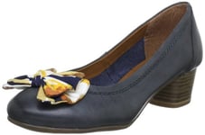 Jana 8-8-22300-20, Escarpins femme - Bleu (Navy 805), 39.5 EU