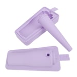 (Purple)Ice Cube Form Integrated Silicone Whiskey Cocktail Ice Maker For Ju RE