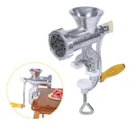 Manual Meat Grinder Mincer Food Mills Alloy Hand Operate Sausage Make Filler New