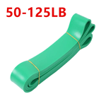 Motståndsband Träning Elastisk Naturligt Latex Träning Gummislinga Styrka Gummiband Gym Fitness Träning Expander green