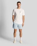 Lyle & Scott Mens Plain Swim Shorts in Light Blue material_polyamide - Size Large