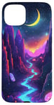 iPhone 15 Plus Mystic Crescent River Night Landscape Case