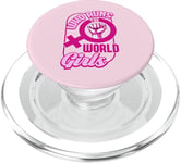 Qui dirige la World Girls Gender Equality Feminist Pride PopSockets PopGrip pour MagSafe