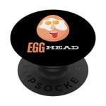 Egg Head Quiz Teams Teams Smarty Pant Funny Egg Head PopSockets PopGrip Interchangeable