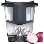 Coocheer - Réducteur de Bol pour Thermomix, Séparateur de Bol Mixeur Compatible avec Thermomix TM5, TM6, Réduire, Hacher, et Prévenir Les