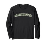 Manchester UK United Kingdom City Tourist Sport Men Women Long Sleeve T-Shirt