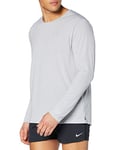 Nike Run DVN Miler GX Flash Sweatshirt Hommes Sweatshirt Homme Lt Smoke Grey/Reflective Silv FR : 2XL (Taille Fabricant : XXL)