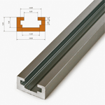 T Track Miter Slot Table Saw Gauge Aluminium Woodworking Tool fit for T Screws